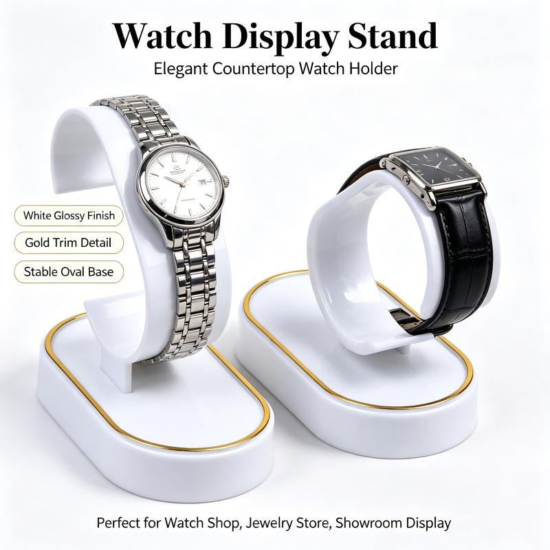C-Ring Uhrenständer 2/4 Stück  – Jewelry And Watches Inc Bewertung und Preis